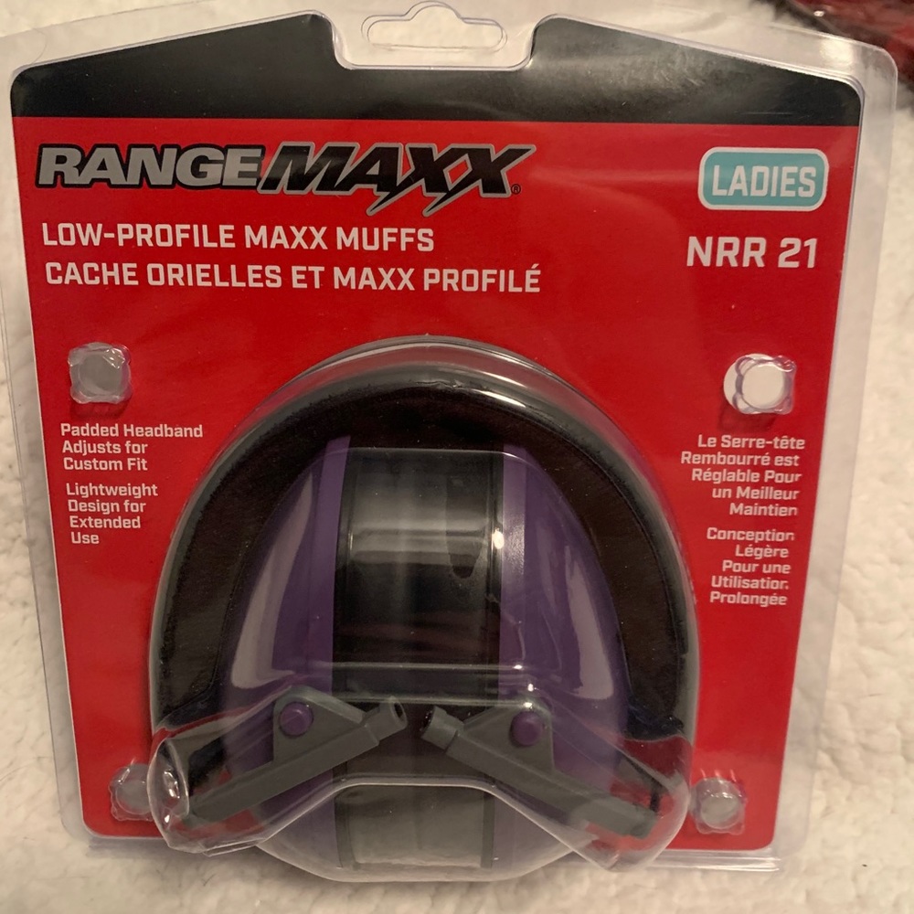 RangeMaxx Ear Muffs ladies purple